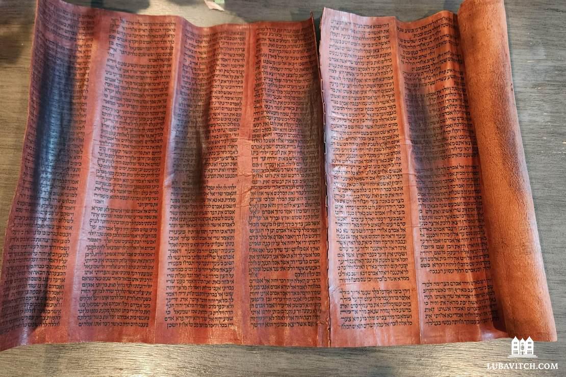 Utah County Chabad Rescues Ancient Torah Scroll - Chabad Lubavitch World  Headquarters